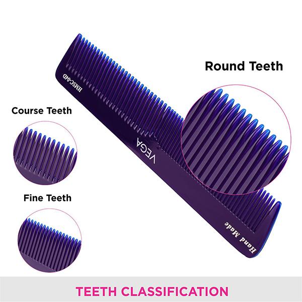 Vega Graduated Dressing Comb (HMSC - 04D) 41 gm - Hair Combs
