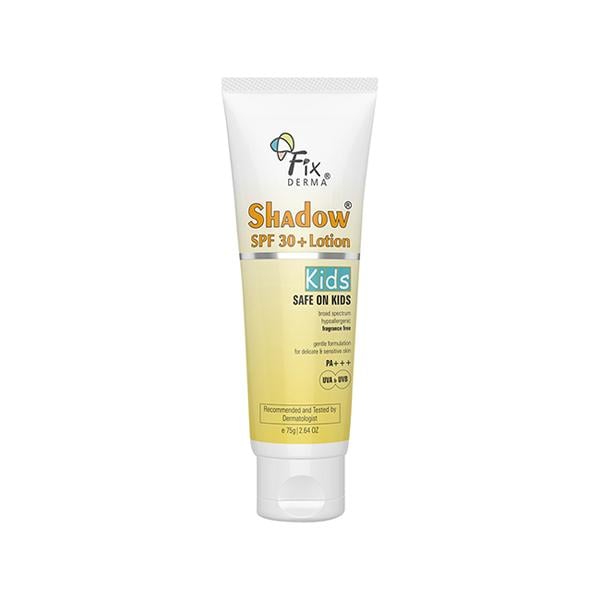 Netmeds | Fixderma Shadow SPF 30+ Lotion For Kids 75 ml