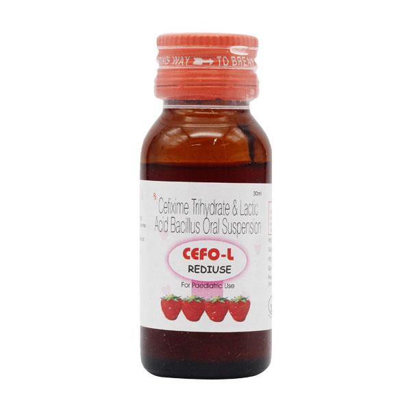 CEFO L REDIUSE Oral Suspension 30ml - Bacterial Infections-Cep