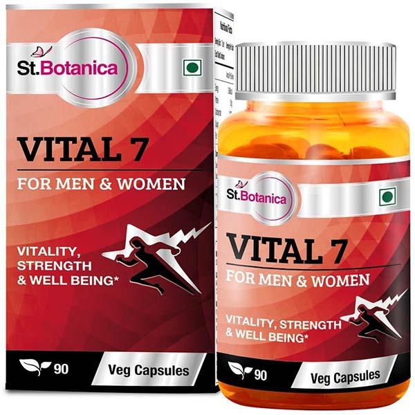 St.Botanica Vital 7 for Men & Women Veg Capsules 90's - Multi-Vitamins