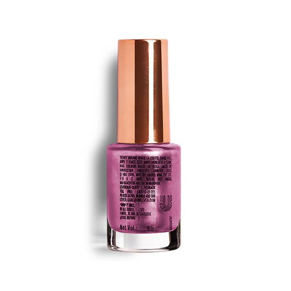 Lakme Ultimate Glam Chrome Nail Pink 6 ml - Nail Polish