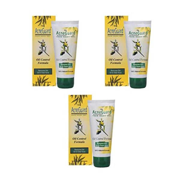 Acneguard Face Wash Gel (Pack Of 3 X 50 g) 1's - Face Washes