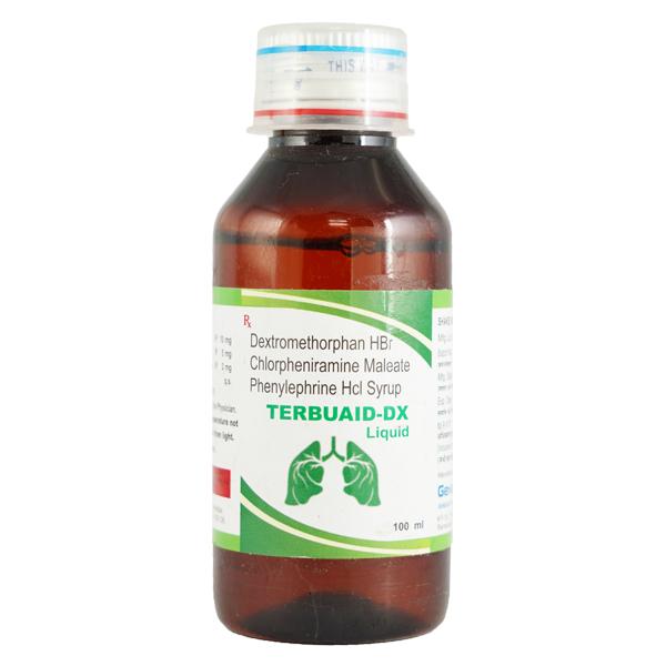 TERBUAID DX Syrup 100ml - Cough And Cold-Cou