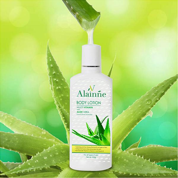 Alainne Multi Vitamin with Aloe Vera Body Lotion 250 gm - Creams/Oils/Lotions