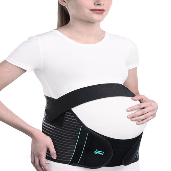 Tynor Pregnancy support - Black (L) 1's - Back/Abdomen Supports