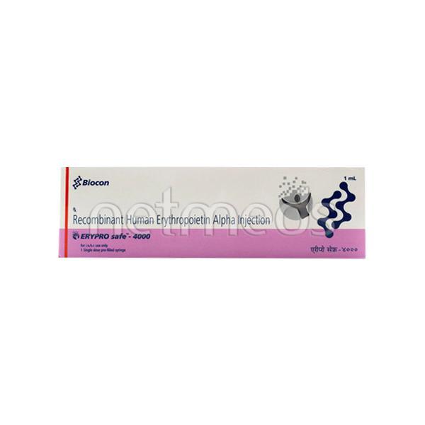 Erypro Safe 4000IU Injection(Pfs) 1ml - Haematopoiesis-Hae