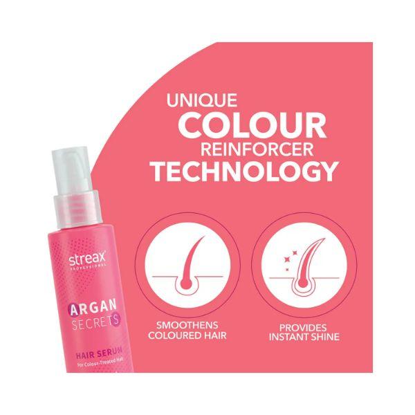 Streax Professional Argan Secrets Nourshing Hair Potion Serum 100 ml - Hair Serums