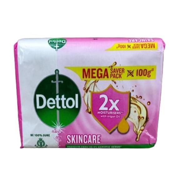 Netmeds | Dettol Soap - Skincare with 2X Moisturisers Argan Oil 100 g