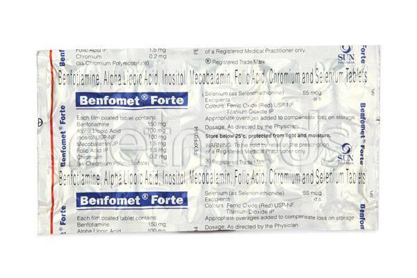 Benfomet Forte Tablet 10'S - Supplements-Sup