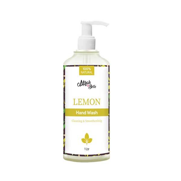 Mirah Belle Lemon Hand Wash 1000 ml - Hand Wash & Soaps