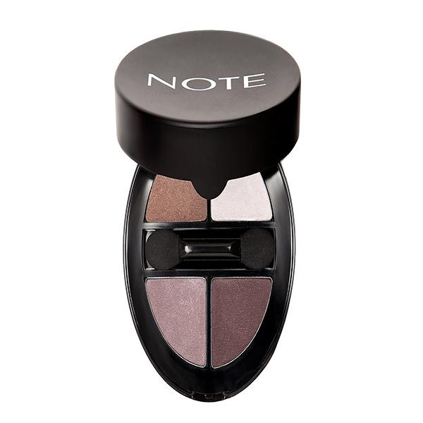NOTE LUMINOUS SILK QUATTRO EYESHADOW 01 6 gm