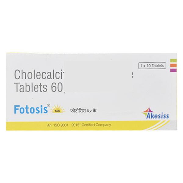 FOTOSIS 60K Chewable Tablet 10's - Supplements-Vit