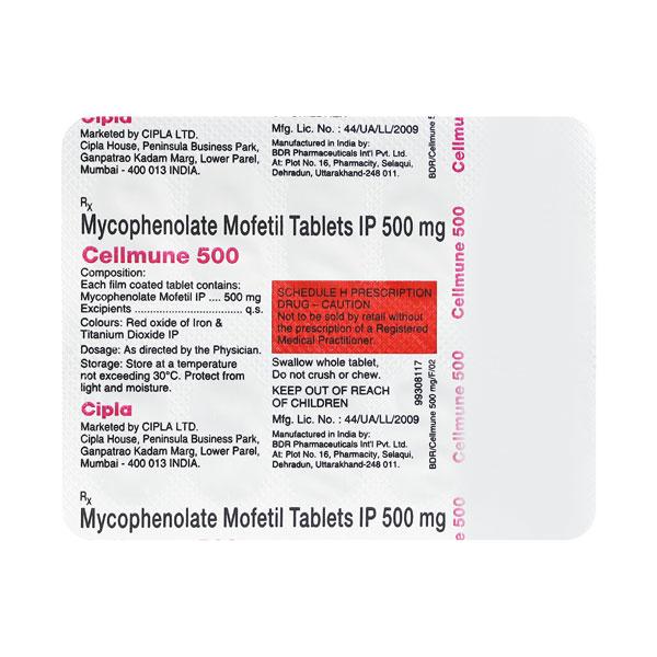 Cellmune 500mg Tablet 10'S - Auto Immune Disease-Imm