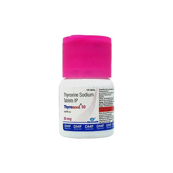 Netmeds | Thyroneed 50 Tablet 120's