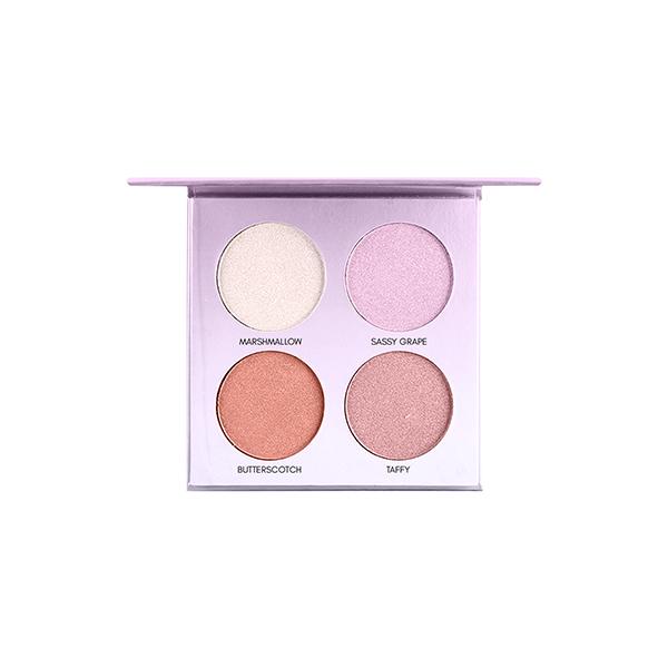 Netmeds | Miss Rose 4 Color Shimmer Brick Highlighter Palette 7003 - 024I 03 30 gm