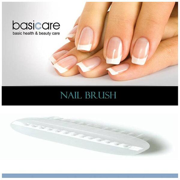 Basicare Plastic Nail Brush-Double Side 1's - Callus Shavers & Stones