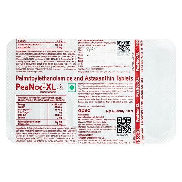 PEANOC XL Tablet 10's - Supplements-Sup