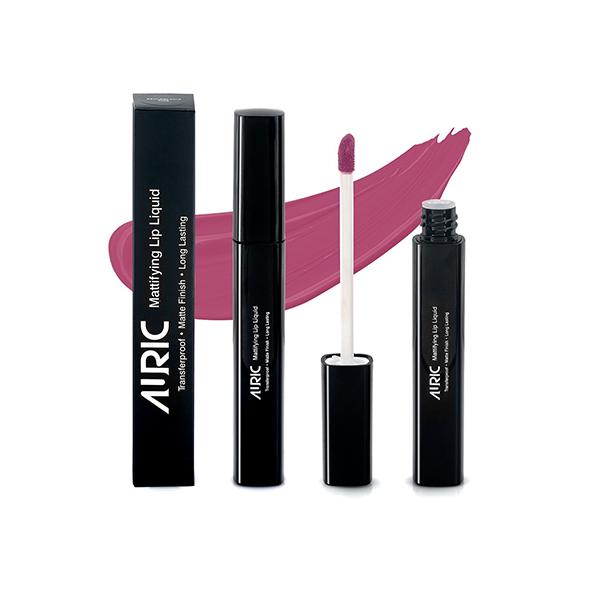 Netmeds | Auric Mattifying Lip Liquid Rosemary Blush 3309 4 ml