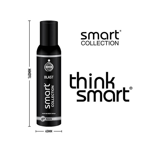 Smart Collection BLAST NO GAS Deodorant Spray 150 ml - Men Deodorants/Roll-Ons