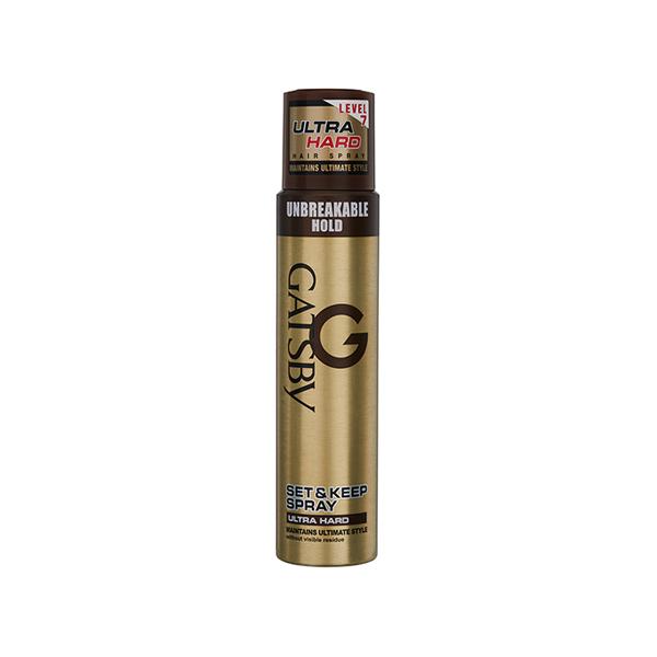 Netmeds | Gatsby Level 7 Ultra Hard Set & Keep Hair Spray 250 ml
