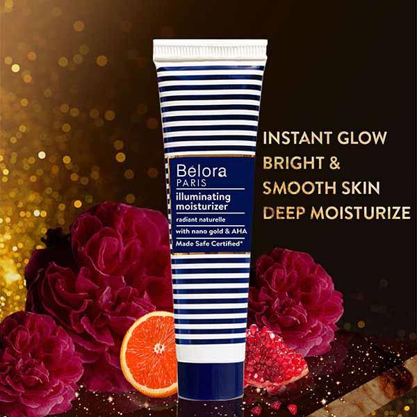 Belora Paris Illuminating Moisturizer With Nano Gold & AHA 30 gm - Highlighters & Illuminators
