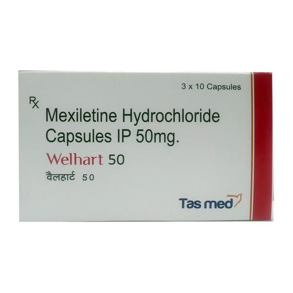WELHART 50 Capsule 10's - Arrhythmiasis