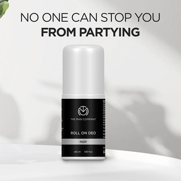 The Man Company Noir Roll On Deo 55 ml - Men Deodorants/Roll-Ons