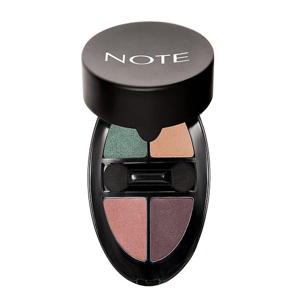 NOTE LUMINOUS SILK QUATTRO EYESHADOW 02 6 gm