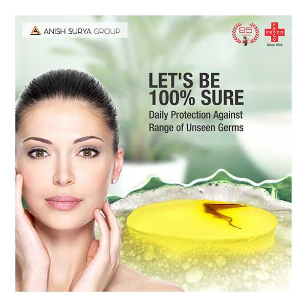 Kesh Nikhar Cleansing Soap - Antibacterial (Pack of 3 x 125 gm) - Soaps