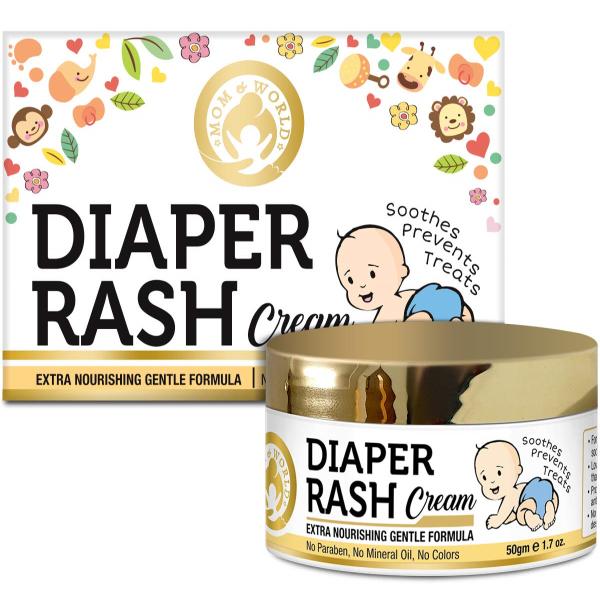 Mom & World Diaper Rash Cream 50 gm - Rash Creams