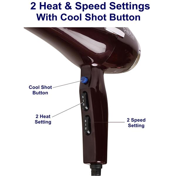 Babila Fabian Hair Dryer-BHD-E37 - Hair Dryers