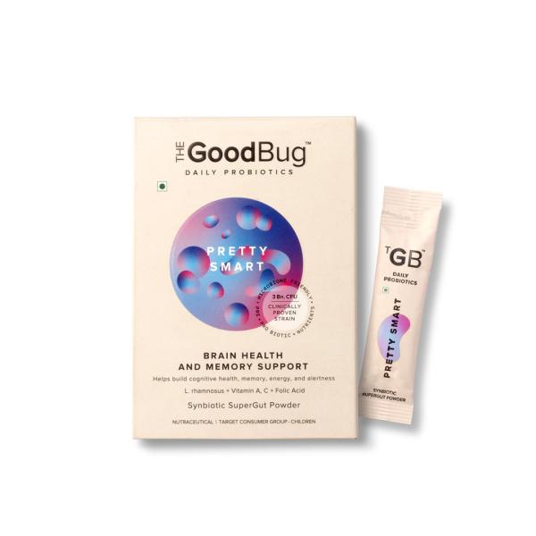 The Good Bug Pretty Smart 2gm Sachet 15's - Kids Nutrition