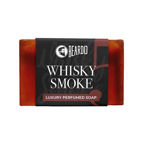 Netmeds | Beardo Whisky Smoke Perfumed Luxury Soap Crafted for Men, Deep Cleanses Skin Pores 75 gm