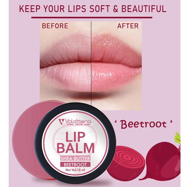 Volamena Lip Hydration Beetroot Tinted Balm 10 ml - Lip Balms