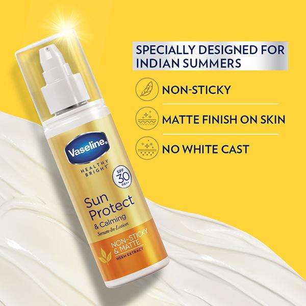 Vaseline Sun Protect SPF 30 Body Lotion 90 ml - Face Sunscreen