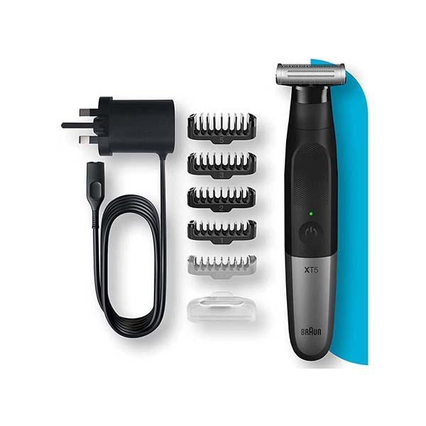 Braun Series XT5100-One Blade Hybrid Beard Trimmer, Shaver and Electric Razor for Men, Body Grooming Kit for Manscaping 97 gm - Grooming Kits