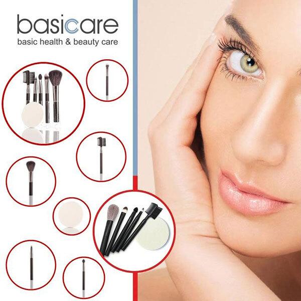 Basicare Cosmetic Brush Set 6's - Face Brush
