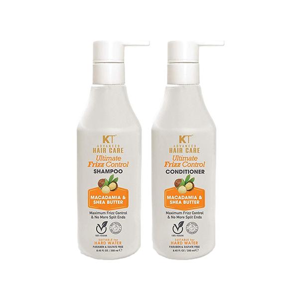 Netmeds | Kehairtherapy Professional Advanced Hair Care Ultimate Frizz Control Shampoo & Conditione (Pack Of 2) 500 ml