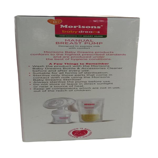 Morisons Baby Dreams Manual Breast Pump - Premium 1's - Feeding & Nursing