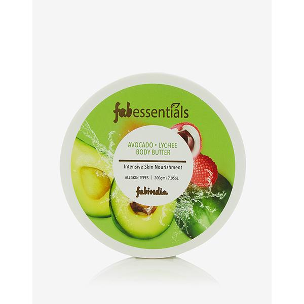 Netmeds | Fabessentials Avocado Lychee Body Butter 200 gm