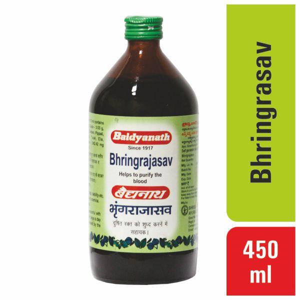 Baidyanath Nagpur Bhringrajasav Syrup 450 ml - Speciality Medicines