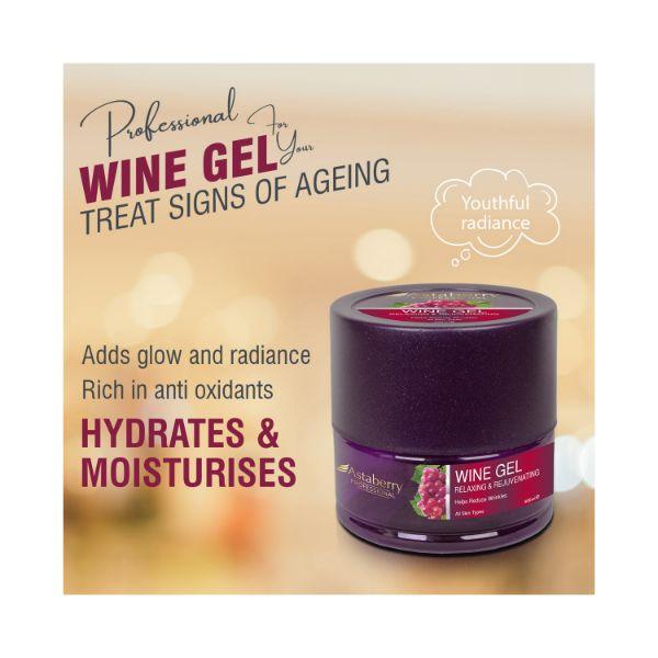 Astaberry Professional Wine Gel 500 ml - Face Gels