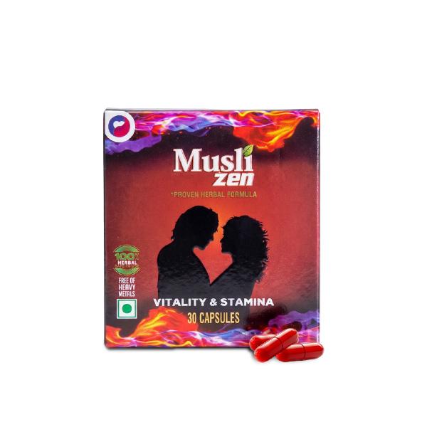Netmeds | LifeZen Muslizen Vitality and Stamina Capsule 10's