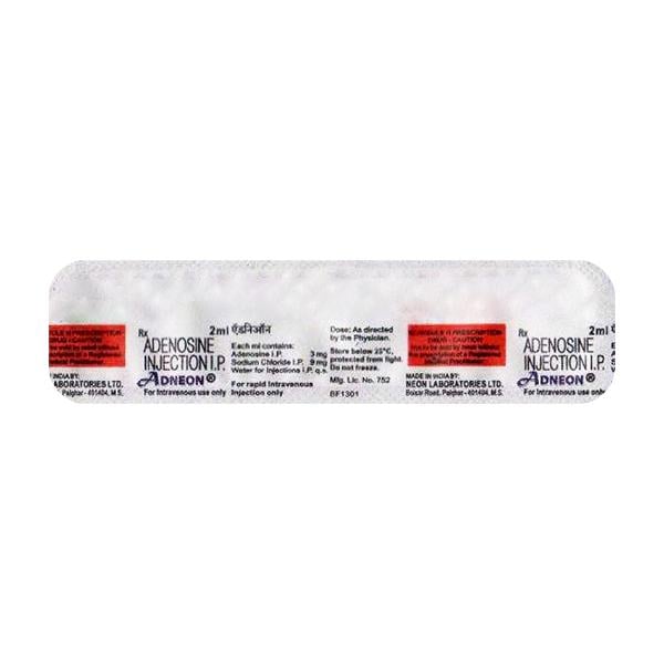 Adneon 6mg Injection 2ml - Arrhythmiasis