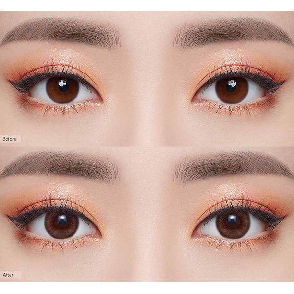 O-Lens Viviring 1Day Coloured Contact Lenses- Choco ( 0.00 ) 1's - Eyecare Lenses