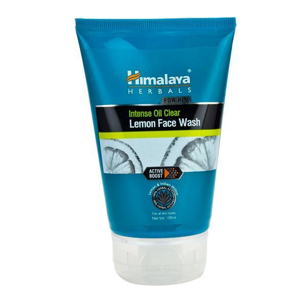 Netmeds | Himalaya Men Intense Oil Clear Lemon Face Wash 100 ml