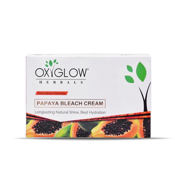 Netmeds | Oxyglow Face Bleach Cream - Papaya 240 gm