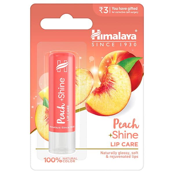 Netmeds | Himalaya Peach Shine Lip Care 4.5 Gm