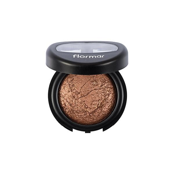 Flormar Diamonds Baked Eye Shadow D08 Golden Brown 5 gm - Eyeshadow, Bases & Primers