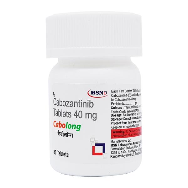 CABOLONG 40 Tablet 30's - Cancer Oncology-Cyt